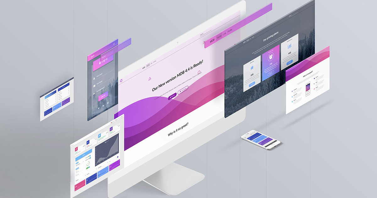 Material Design for Bootstrap 4