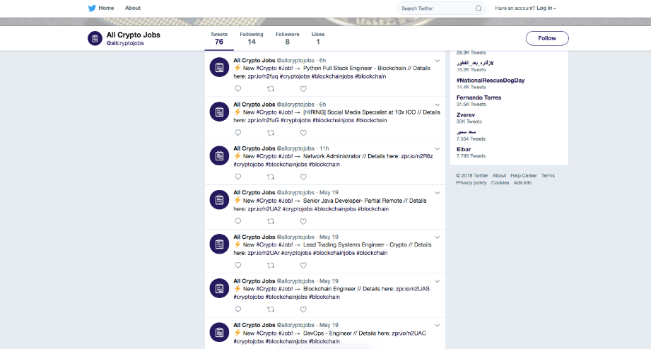 All Crypto Jobs