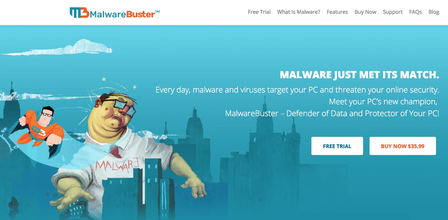 MalwareBuster Anti-Malware for Windows