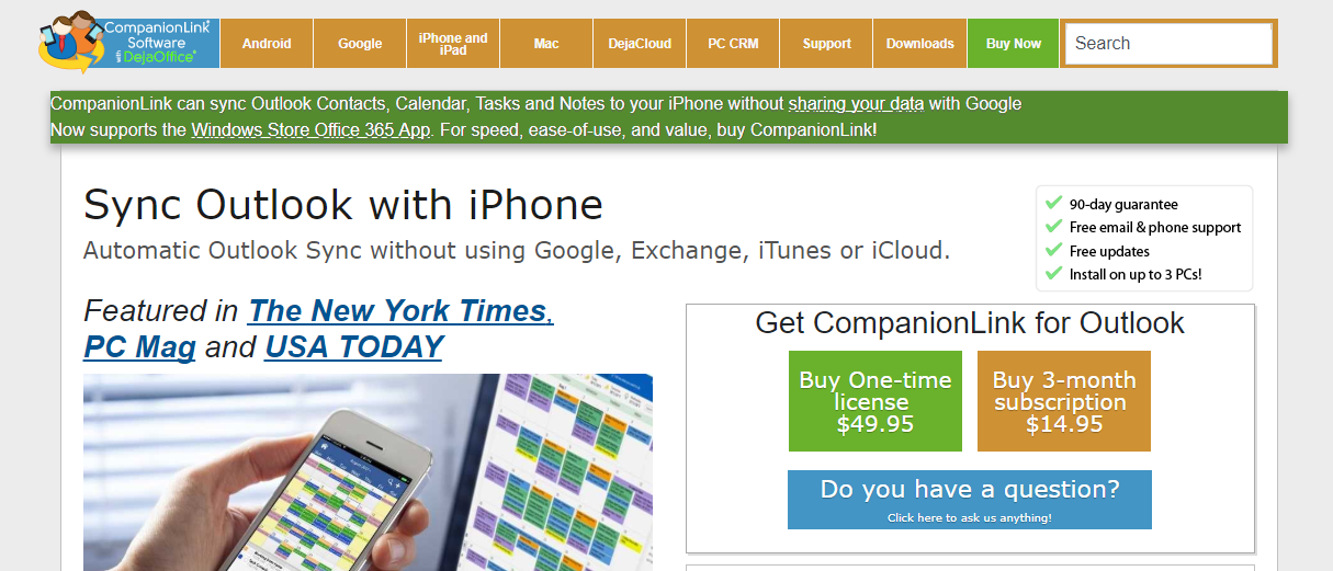 CompanionLink Software
