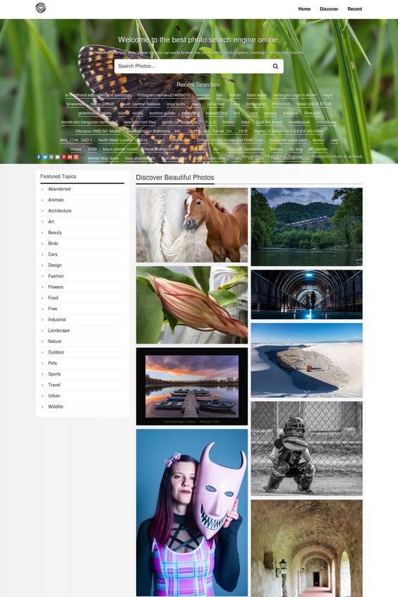 Photohab - A Simple and Free Flick Viewer Tool