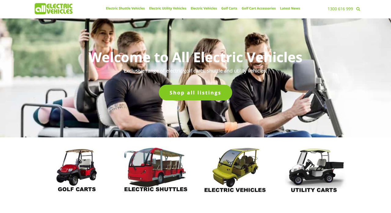 All Electric Vehicles