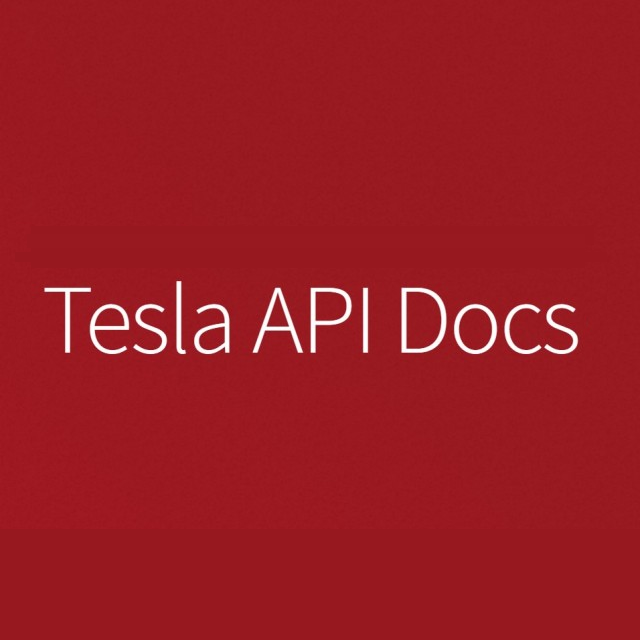 Tesla API Docs