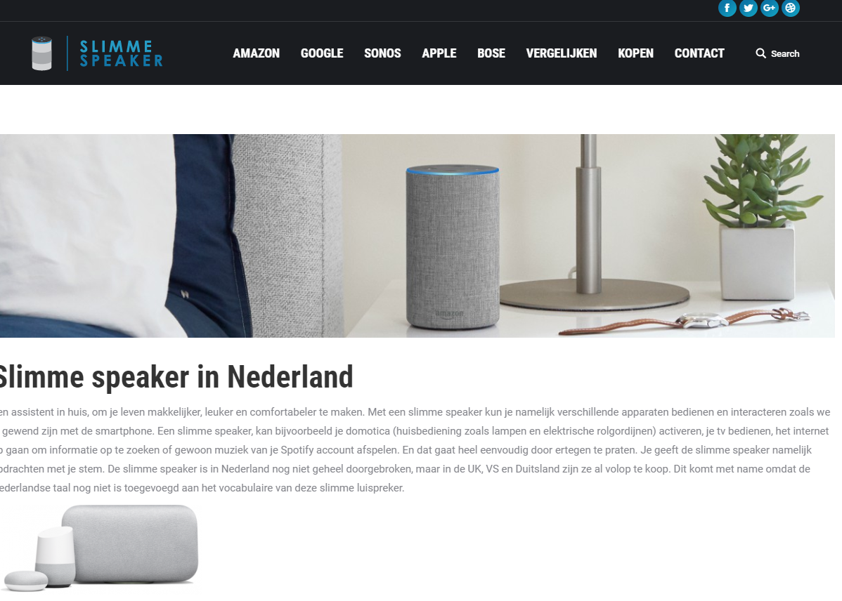 Slimme Speaker