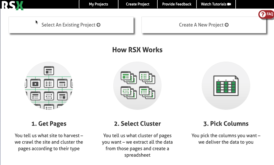 RSX (Really Simple Extraction)