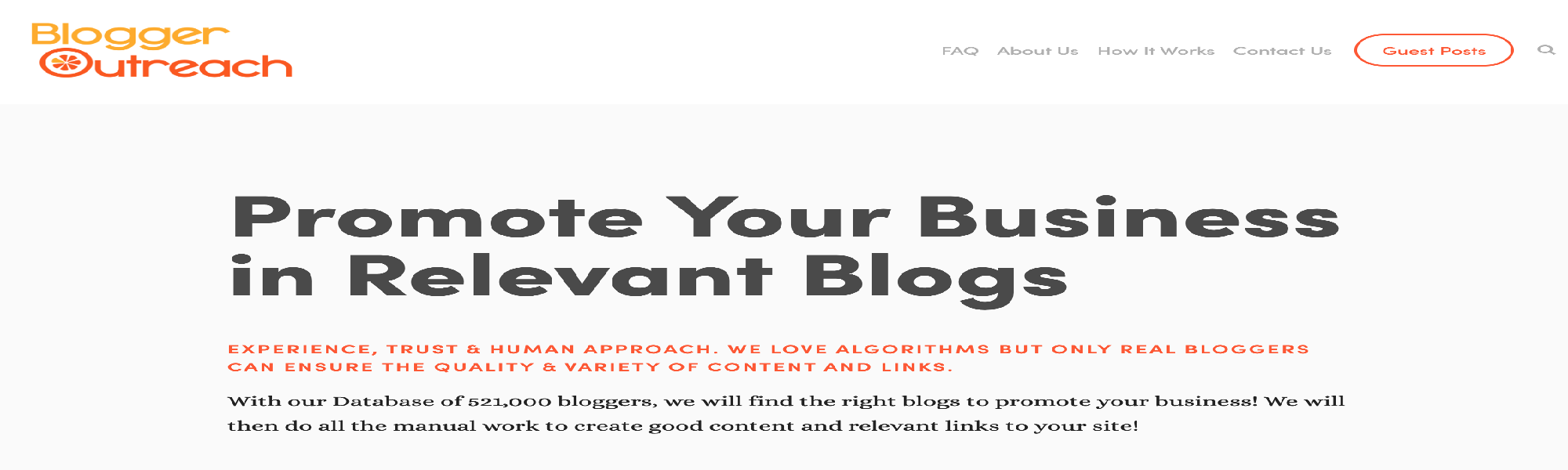 Blogger Outreach Services
