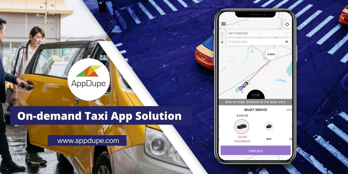 On-demand Taxi App Solution