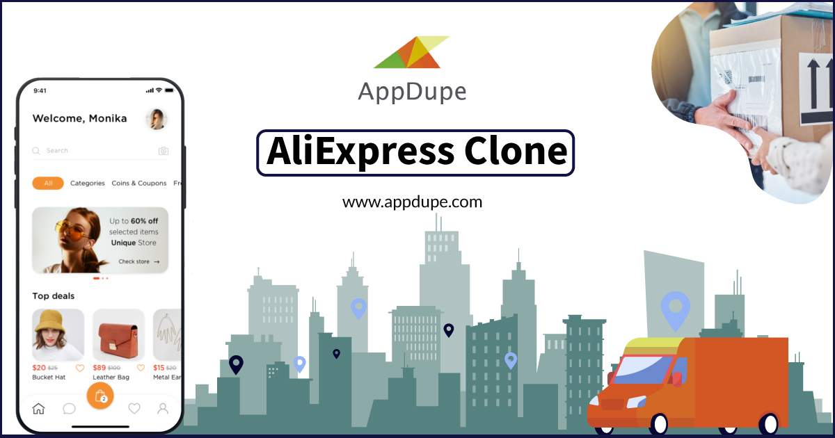 Launch an intuitive shopping app with Aliexpress clone software