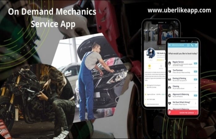 Develop a robust app like Uber for mechanical service using our app script