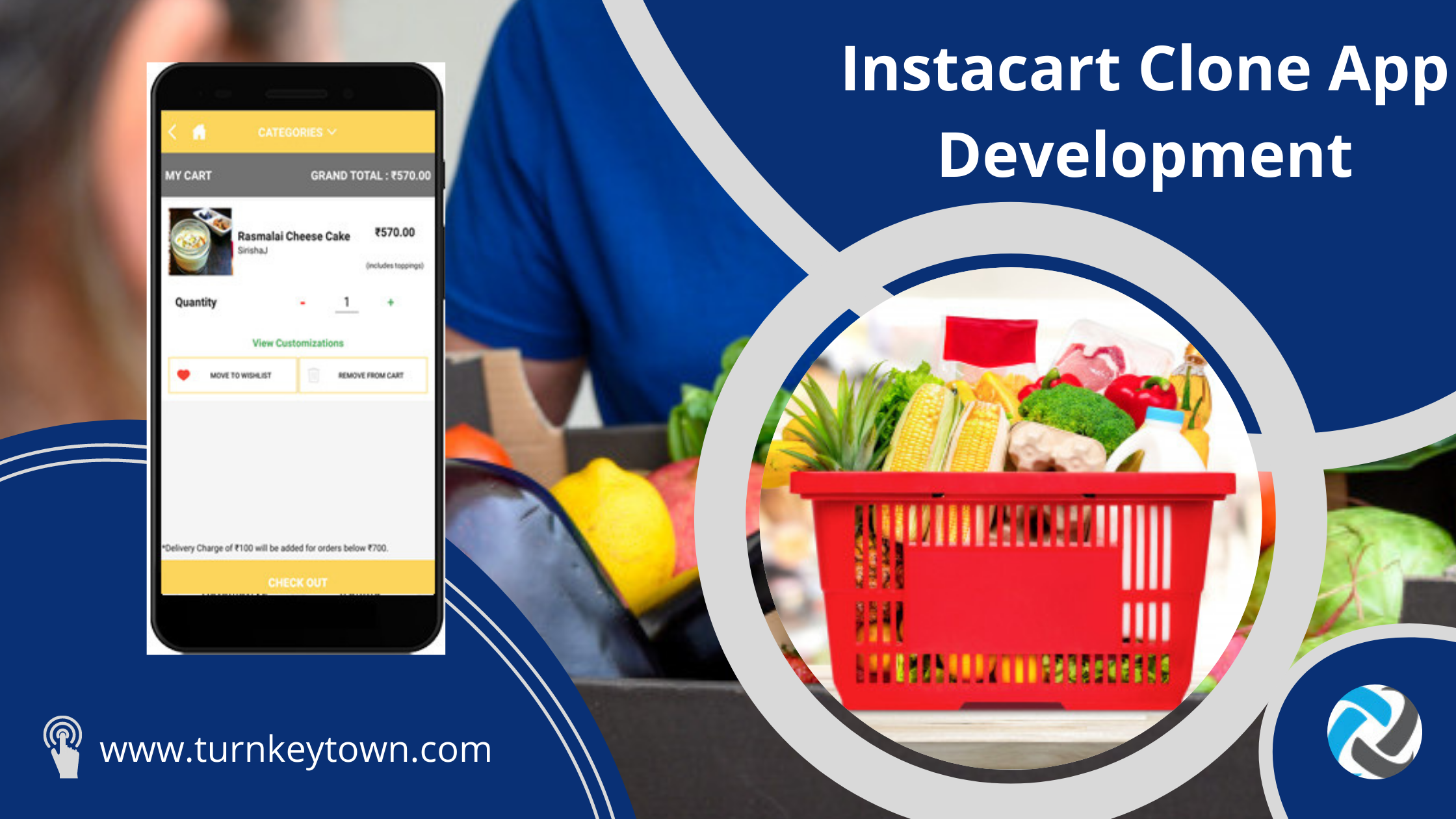 Instacart Clone - A great step to enhance your grocery delivery business