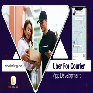 Packed with features, our uber for courier app development could be yours.