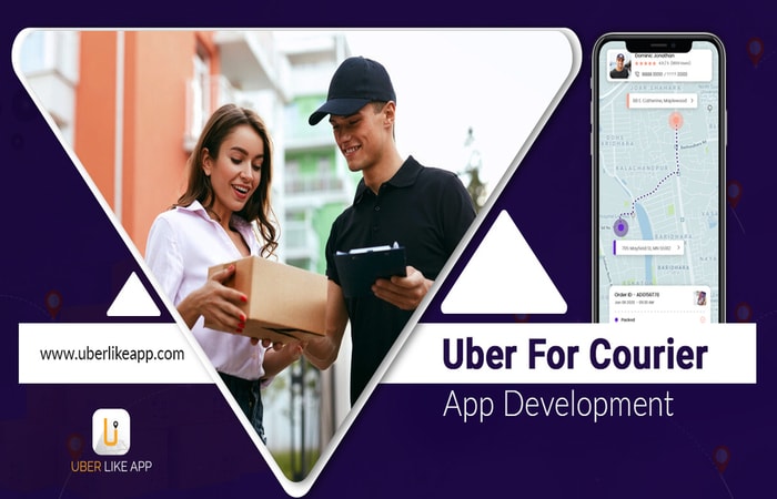 Customize and showcase best interest in courier app development