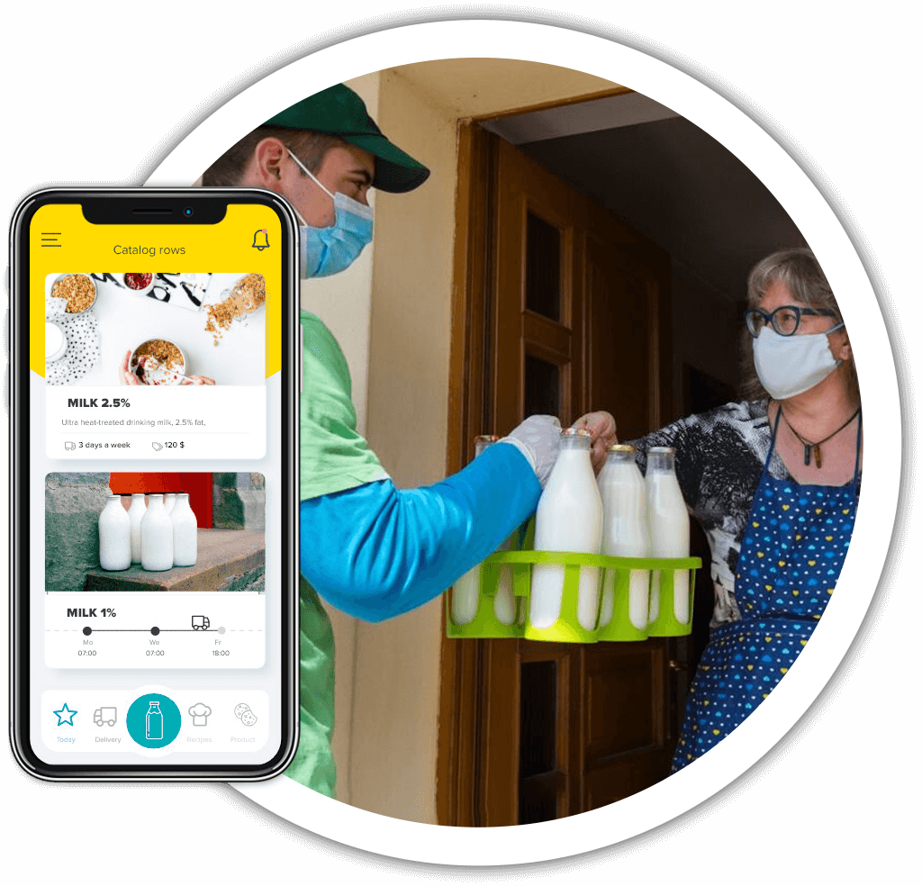 Gain More User Base By Launching A Milk Delivery App Solution
