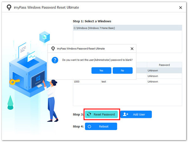 imyPass Windows Password Reset