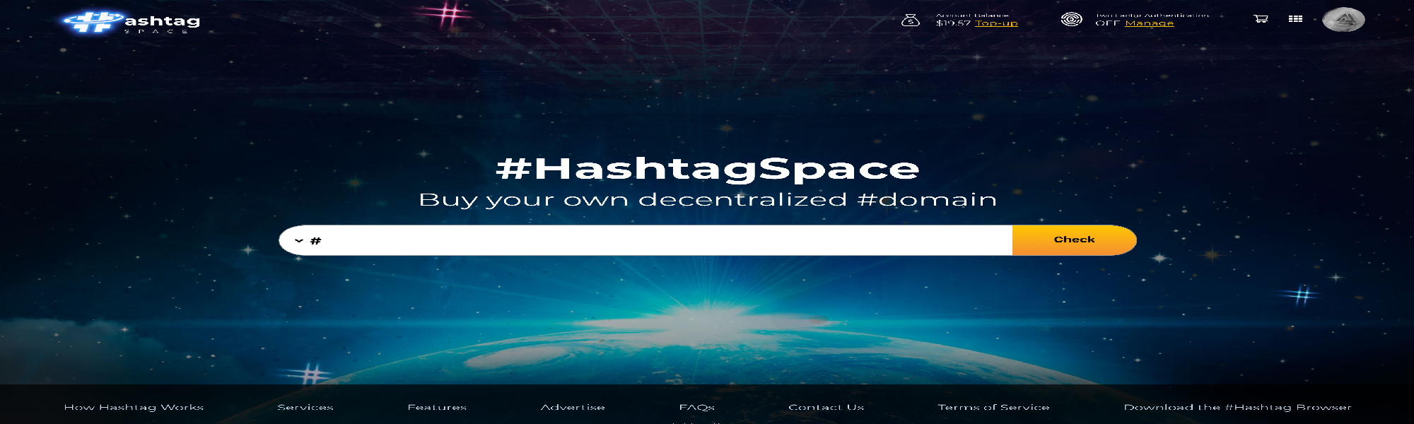 Hashtag.Space