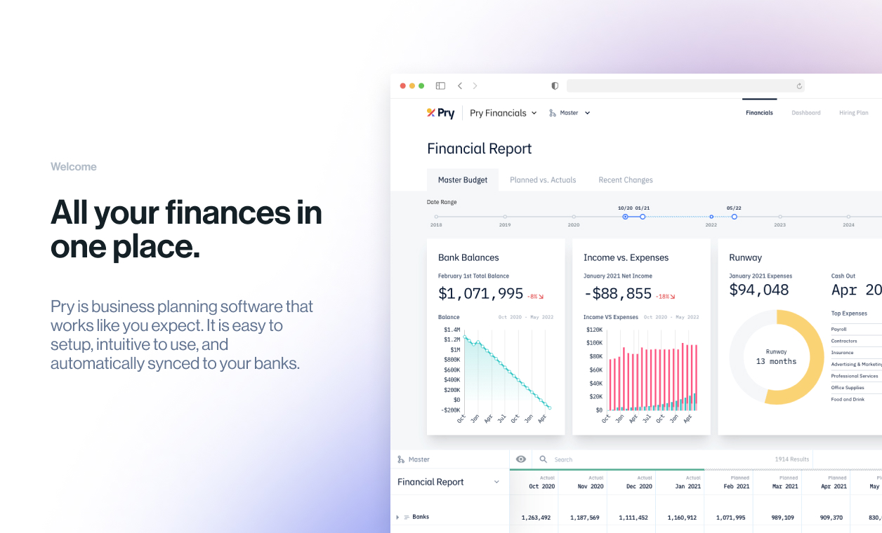 Pry Financials